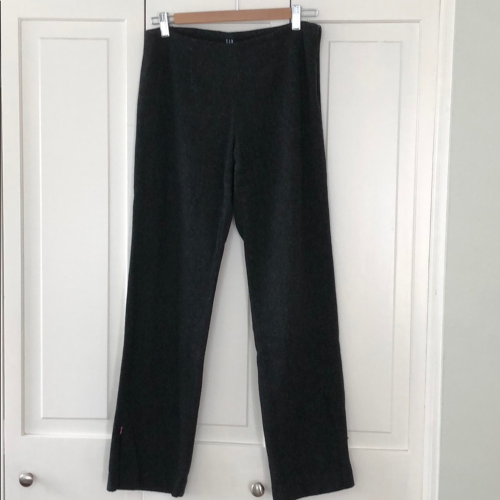 Unique GAP Side Zipper Wool Blend Pants